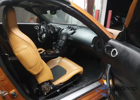 2005 Nissan 350Z Touring из США, поврежденный, VIN JN1AZ36A25M755729